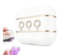 Cortauñas Eléctrico Lijadora De Velocidades | Cortadora y Pulidor 2 en 1 con Luz LED Para el Cuidado Pulido y Recorte de Uñas de Adultos en Hogar y Viaje