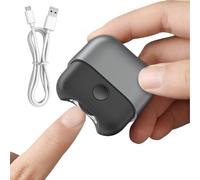 Cortaúñas eléctrico | Luz LED de bajo ruido de precisión de fácil agarre, recortador de uñas - para personas mayores, hombres, mujeres, bebés, niños pequeños, mascotas, perros, gatos, hogar, viajes