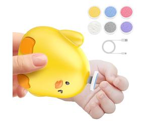 Cortaúñas Eléctrico Para Bebé, Almohadilla De Uñas Eléctrica Para Bebé, Productos De Guardia Del Bebé, Taladro De Herramientas De Aseo Para Niños Pequeños Para Viajes En Casa