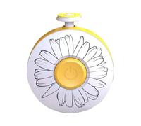 Cortaúñas eléctrico para bebé, juego de manicura recargable con batería de 600 mAh, 6 molinillos para un cuidado seguro de uñas, recortador de uñas de manos y pies para recién nacidos, bebés, niños