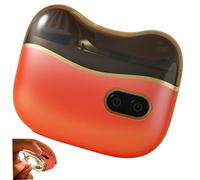 Cortauñas eléctrico para bebés con luz LED, cortaúñas automático para bebés y niños, lima eléctrica recargable con recolector de polvo, naranja..