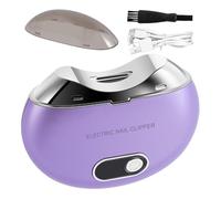 Cortaúñas eléctrico para los pies, portátil, recargable, pantalla digital LCD, herramienta de manicura ajustable con 3 velocidades y luz para personas mayores