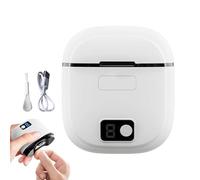 Cortaúñas eléctrico para personas mayores, 3 velocidades recargable tipo C con pantalla digital y luz LED - Para uñas eléctrica - Para adultos, ancianos, mujeres, hombres, chicos y niños