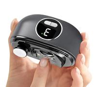 Cortauñas Eléctrico Para Personas Mayores - Recortador De Seguridad Con Doble Cuchilla,Con Almacenamiento De Recortes Y Pantalla De 3 Velocidades - Para Hombre Mujer Niño, Hogar Viaje Salón y Corte