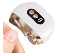 Cortauñas Eléctrico Para Uñas Del Pie - Carga USB y Manicura Silenciosa para Uñas,Portátil con 3 Velocidades y LED para Personas Mayores Cuidado de Uñas en Casa y para Bebés