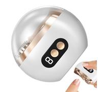 Cortauñas Eléctrico Para Uñas Del Pie,Recargable USB para Pulir y Cortar Uñas | 3 Velocidades Portátil Silencioso con Luz para Manicura Viajes Bebés Tercera Edad y Salón en Casa