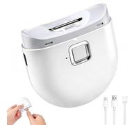Cortaúñas eléctrico para uñas gruesas, cortaúñas eléctrico para adultos con luz LED, cortador automático de uñas, cortaúñas inteligente multifuncional USB