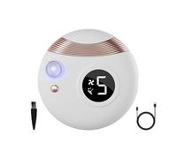 Cortaúñas eléctrico, pulidor de archivos de seguridad, recortador de uñas con luz LED, herramienta de aseo premium, excelente accesorio de cuidado personal, ideal para adultos, mujeres, personas