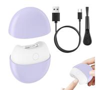Cortauñas Eléctrico - Recortador Silencioso y Seguro de 2 Velocidades para Uñas de los Pies - Con Luz LED, Depósito de Recortes, Silencioso e Inteligente | para Hombre Mujer Adultos y Niños para Manic