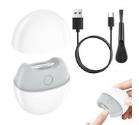 Cortauñas Eléctrico | Recortador Silencioso y Seguro de 2 Velocidades para Uñas de los Pies - con Luz LED y Almacenamiento de Recortes, Cortauñas Eléctricos Silenciosos para Manos,para Hombre Mujer Ni