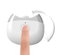 Cortaúñas eléctrico, seguridad inteligente de 3 velocidades con luz LED, cortaúñas para personas mayores, para manos y pies, apto para personas mayores, hombres, mujeres, niños, viajes, casa, oficina