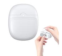 Cortauñas Eléctrico Silencioso,USB Cortauñas Eléctrico con Luz LED,Cortauñas Automático para Bebé Adulto Mini Herramientas de Manicura (Blanco)