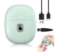 Cortauñas Electrico: Tijeras De Uñas Automáticas Eléctricas Con Luz LED, Portátil Cortauñas Eléctricas, Cortauñass Automático Eléctrico, USB Automático Cortadora De Uñas (Verde)
