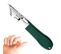 Cortaúñas en ángulo, 10,8 x 2,2 x 1,8 cm, cortador para uñas encarnadas, pinzas de acero inoxidable a prueba de salpicaduras, removedor de cutículas afilado, herramienta de manicura ergonómica