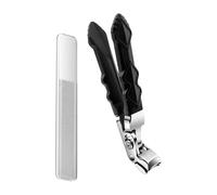 Cortaúñas ergonómico - Cortaúñas ergonómico, de acero inoxidable | Cortaúñas portátil, ahorro de mano de obra, con de manicura