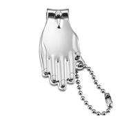 Cortauñas gruesas cortaúñas para hombre | Cortauñas de diseño en forma de pie y mano, cortaúñas ergonómico para hombres, novio, papá, familia, cumpleaños,