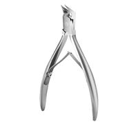 Cortaúñas grueso de acero inoxidable con punta puntiaguda, cortaúñas con mandíbulas anchas, herramientas de manicura de pedicura para encarnadas y