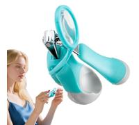 Cortauñas - Herramienta De Precisión Para Cuidado De Uñas | Cortador de Uñas Preciso de Acero Inoxidable para Niños, Niñas y Adultos