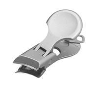 Cortaúñas inclinadas, Cortaúñas pequeñas - Cortaúñas de acero inoxidable - Cortaúñas, Cortaúñas ergonómico y grueso, cortaúñas a prueba de salpicaduras para salón de uñas en casa