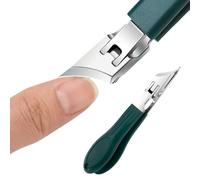 Cortauñas Inclinado - Cortadora Antisalpicaduras Para Uñas De Los Pies - Diseño Ergronómico Resistente Y Antideslizante - Para Uso Profesional, Viaje Y Hogar - Para Adultos Y Niños