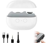 Cortaúñas Inteligente para Personas Mayores, Cortauñas Eléctrico para Pies, Herramienta Eléctrica Cuidado Uñas con Luz Led, electric nail clipper & polisher para Bebés, Adultos y Ancianos (White)