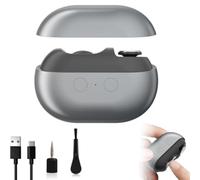 Cortaúñas Inteligente para Personas Mayores, Cortauñas Eléctrico para Pies, Herramienta Eléctrica Cuidado Uñas con Luz Led, electric nail clipper & polisher para Bebés, Adultos y Ancianos (Gray)