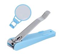 Cortaúñas Lupa - Cortaúñas grande de acero inoxidable, cortaúñas sin peligro para las | Tijeras de uñas Seniors | Cortaúñas ergonómicas para bebés, cortaúñas duraderas para personas