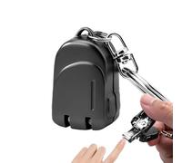 Cortaúñas para adultos | Cortador de uñas plegable de acero inoxidable en forma de bolsillo - Llavero seguro | Para hombres, mujeres, adolescentes, niñas y toda la familia incluido