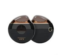Cortaúñas para bebé con batería recargable por USB y colector de restos de uñas integrado para un uso seguro (negro brillante)