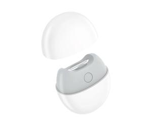 Cortaúñas para bebé con diseño de iluminación activado automáticamente que garantiza un recorte seguro, recargable, amoladora eléctrica silenciosa para bebé