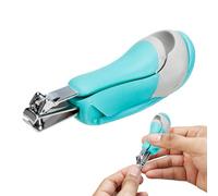 Cortauñas para Bebé,Cortauñas de Manos y Pies con Visor Ampliado - Kit de Acero Inoxidable para Niñas, Adultos Mayores y Cuidado Familiar de Todas las Edades