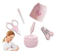Cortauñas para bebés, Cortaúñas para bebés | Cortauñas de bebé de dibujos animados lindo | Cortaúñas y tijeras para bebés, accesorios para madres con caja de almacenamiento, lima de uñas para bebés y
