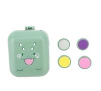 Cortauñas para bebés, Kit de cortauñas eléctrico portátil seguro y bonito con 4 cabezales de molienda para pulido y corte de uñas para niños pequeños