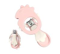 Cortauñas Para Bebés, Recortador De Uñas, Cortauñas Plegable con Lupa y Luz para Bebés, Adultos y Personas Mayores