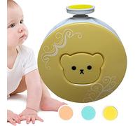 Cortaúñas para cortaúñas eléctrico - Cortaúñas Pulido a 360°, trabajo silencioso, esmerilado rápido Tres cabezales de molienda diferentes adecuados para la casa, baby's Cente Jildouf