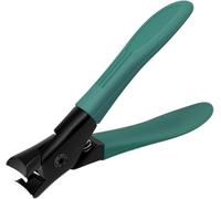 Cortaúñas para dedos de los pies, cortaúñas de calidad profesional resistente (verde - M2)