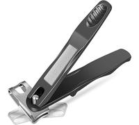 Cortaúñas para dedos de los pies para personas mayores, cortador de uñas ergonómico de mango largo giratorio de 360°, cortador de uñas ergonómico para hombres y mujeres, recortador de uñas de acero de