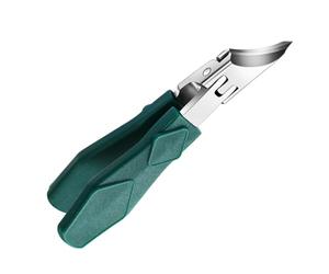 Cortaúñas para hombre pies- 10,1 x 1,8 cm Juego de cortaúñas para uñas | Flippers inclinados | Recortes de uñas resistentes a las salpicaduras | Herramientas de para mujeres y hombres mayores