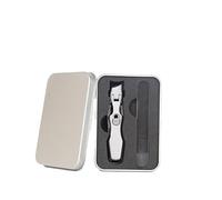 Cortaúñas para hombres, cortaúñas para dedos de los pies con cortaúñas para uñas gruesas para personas mayores, cortaúñas de acero inoxidable resistente cortaúñas de apertura amplia con lima colectora