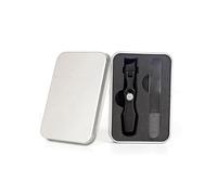 Cortaúñas para hombres, cortaúñas para dedos de los pies con cortaúñas para uñas gruesas para personas mayores, cortaúñas de acero inoxidable resistente cortaúñas de apertura amplia con lima colectora