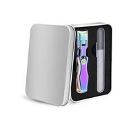 Cortaúñas para hombres, cortaúñas para dedos de los pies con cortaúñas para uñas gruesas para personas mayores, cortaúñas de acero inoxidable resistente, cortador de uñas de apertura amplia con lima