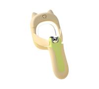 Cortaúñas para niños | Cortadora eléctrica para uñas con luz LED y 25 aumentos, herramienta automática segura con tijeras para peluquería para casa, niños, viajes, cuidado y familias y lista de reyes