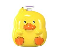 Cortauñas para niños, recortadora con diseño de pato, cortador eléctrico silencioso, dispositivo de luz LED de 3 velocidades, accesorio de seis cabezales de molienda, herramienta de manicura y