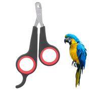 Cortauñas para pájaros cortauñas para loros cortauñas para gatos con protector de seguridad herramientas de acero inoxidable para el cuidado de las uñas de perros gatos y animales pequeños herramienta