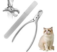 Cortauñas Para Perros,Herramienta De Acero Inoxidable Para Cortar Uñas De Cachorros | Cortauñas Para Uñas Gruesas De Gato - Para Peluqueros De Mascotas Cuidadores Refugio De Animales Rutina Diaria Man