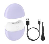 Cortauñas para personas, cortaúñas eléctrico de 2 velocidades con luz LED, almacenamiento de residuos, proceso silencioso para hombres, mujeres, niños, personas mayores