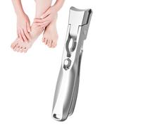 Cortauñas para Personas Mayores | Cortaúñas para Adultos - Herramienta de Acero Inoxidable con Ancha para Uñas de los Pies, Uso en Viaje, Hogar u Oficina, para Entusiastas del Orden y Estilistas