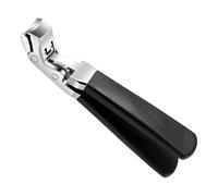 Cortaúñas para personas mayores, de acero inoxidable, cortaúñas para manicura | para uñas de los pies con apertura ancha y forma curva, para mujeres, hombres mayores, uñas encarnadas, cutículas pedicu
