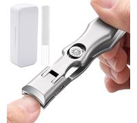 Cortauñas Para Personas Mayores - Herramienta De Manicura Con Apertura Amplia | Cortauñas Anti-Salpicaduras - Para El Hogar, Viaje, Gimnasio, Vacaciones, Baño, Rutina Cotidiana Y Cuidado Personal