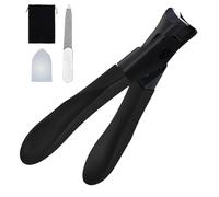 Cortauñas Para Pies - Acero Inoxidable AntiSalpicaduras Ancha - Cortaúñas Para Uñas De Los Pies | Para Adultos Y Personas De La Tercera Edad Cuidado Y Corte De Uñas De Los Y De Las Manos Aseo Per